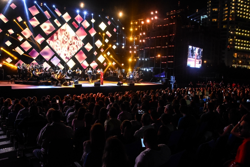 Nancy Ajram at Beirut Holidays